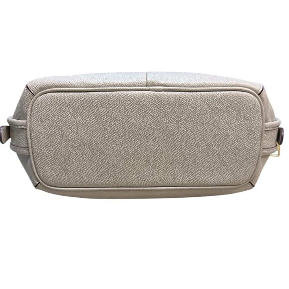 COACH Prince Street‎ Satchel Gray Leather Gold hardware/hangtag Shoulder/handbag